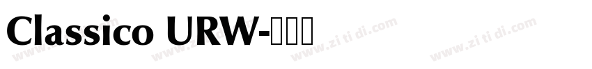 Classico URW字体转换 Classico URW字体转换